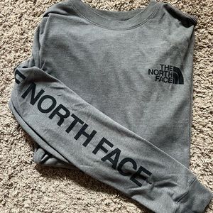 Men’s long sleeve North Face t-shirt
